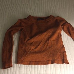 Burnt orange/brown Merino Wool sweater